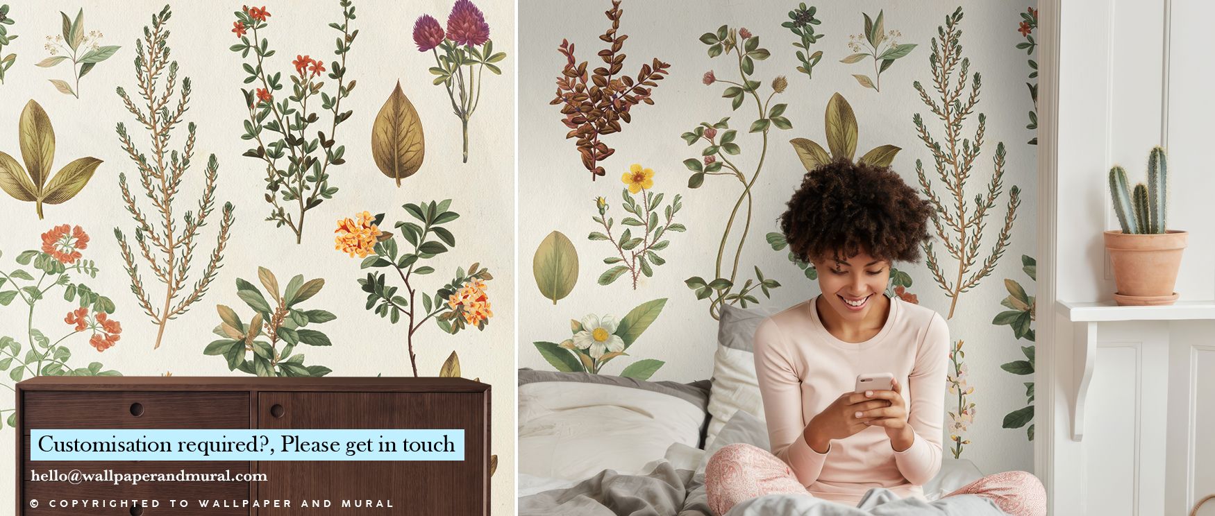 Mixed blossom scales add cadence without clutter. Victorian Garden Wallpaper sustains variety in living rooms. Air remains generous. Lines stay graceful. Depth reads subtle. Harmony prevails. The look feels timeless. 