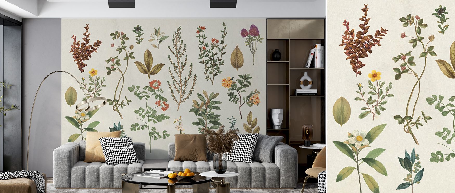 Seam logic carries stems across joins smoothly. Victorian Garden Wallpaper preserves continuity. Living areas read unified. Nothing jars. Cadence stays steady. Balance remains intact. The garden feels whole. 