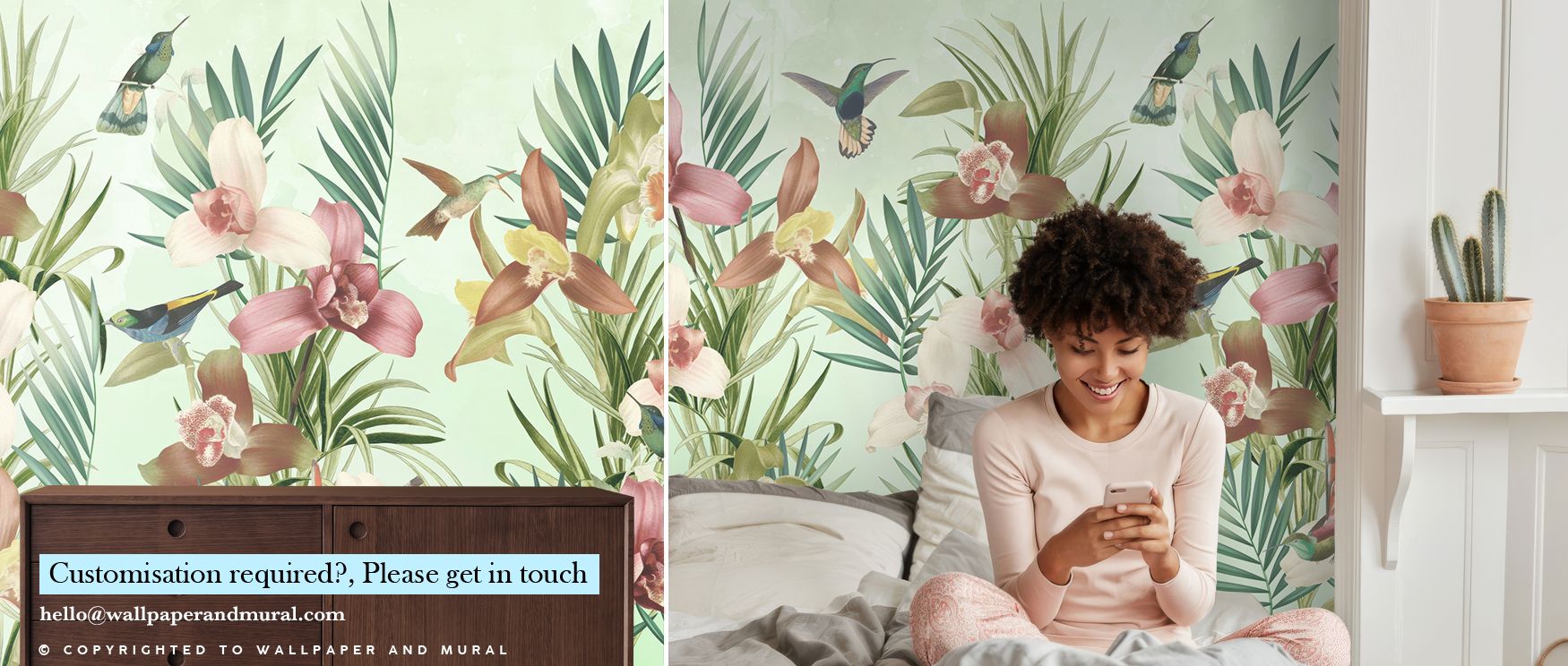 Forms vary in scale to suggest rhythm. Wait for me Green Green Wallpaper sustains interest in bedrooms. Lines stay smooth. Depth reads balanced. Serenity prevails. Elegance endures. The effect feels lighthearted. 