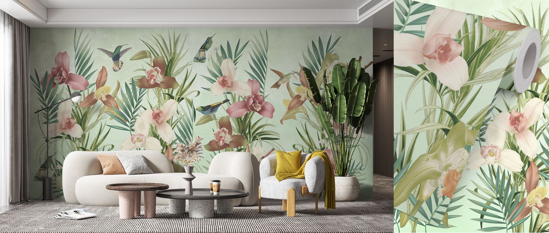 Negative space breaks clusters to prevent clutter. Wait for me Green Green Wallpaper maintains clarity in living rooms. Surfaces glow evenly. Rhythm flows softly. Balance persists calmly. Serenity defines mood. Elegance lingers. 