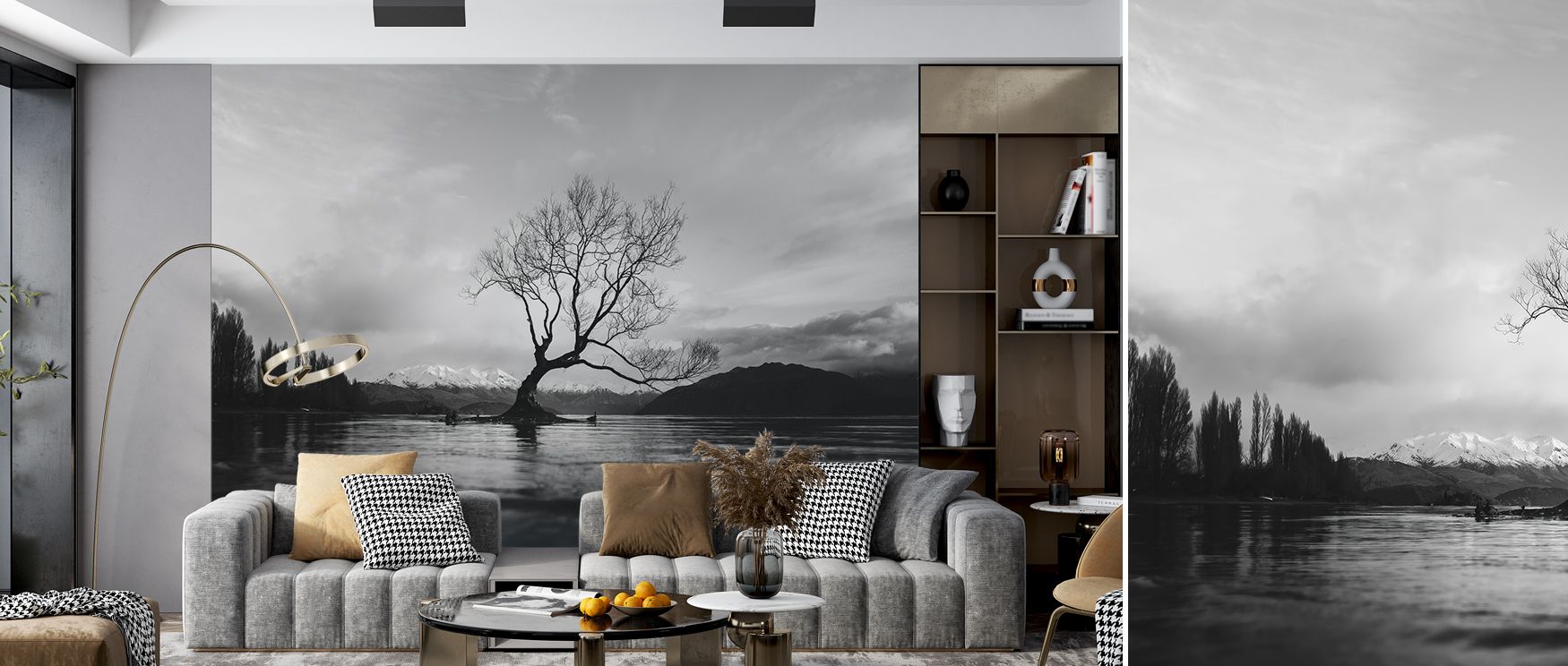 Balanced artistry emerges in the Wanaka Tree Wallpaper, offering soft tones and flowing design that inspire reflection. Its calm imagery transforms living rooms into serene sanctuaries while bringing quiet strength to offices. This wallpaper speaks of har