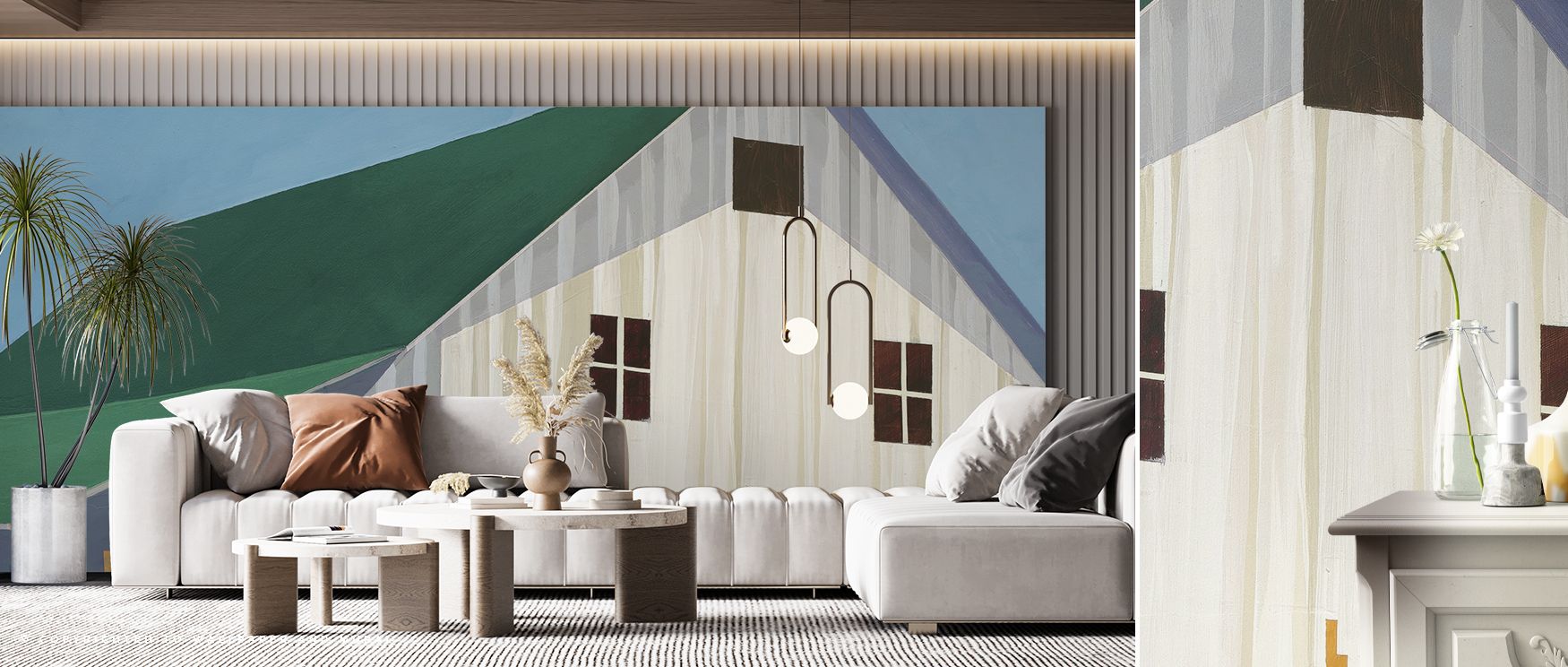 Golden tones enrich the Wheat Fields Views Wallpaper, flowing across imagery that conveys poetic charm. Its design highlights texture and depth, presenting wheat landscapes with timeless artistry and gentle refinement through graceful expression. 