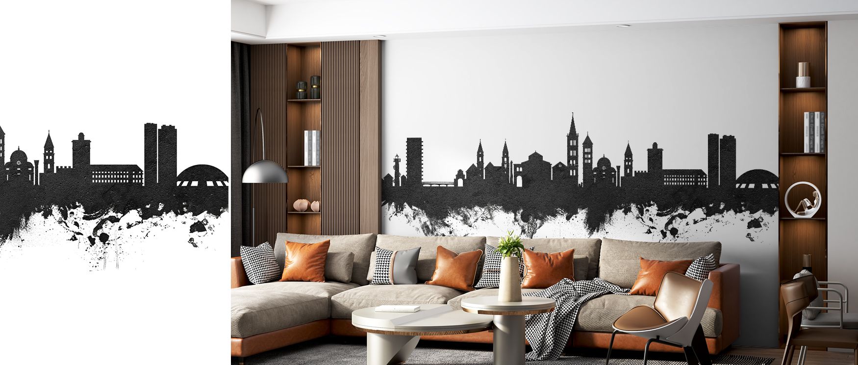 Monochrome tones enrich the Zadar Croatia Skyline Black & White Wallpaper, where coastal imagery conveys cultural elegance. Its design reflects timeless artistry, uplifting bedrooms, offices, or shared interiors with urban charm and refinement. 