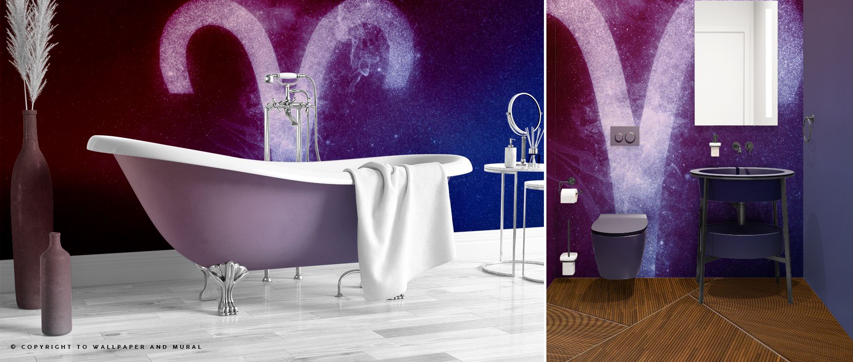 The Aries Zodiac of Stars Wallpaper conveys celestial charm with refined constellations. Its design reflects balance, enriching bedrooms, offices, or shared interiors with decorative artistry and mystical sophistication. 