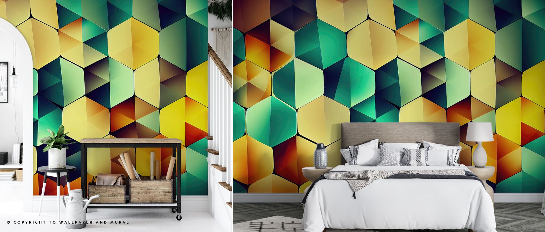 Modern artistry defines Blurry Diamond Scales Wallpaper as soft diamonds merge into rhythm. Bedrooms gain tranquility, living rooms bold rhythm, and offices stylish flair, creating balanced decorative charm.