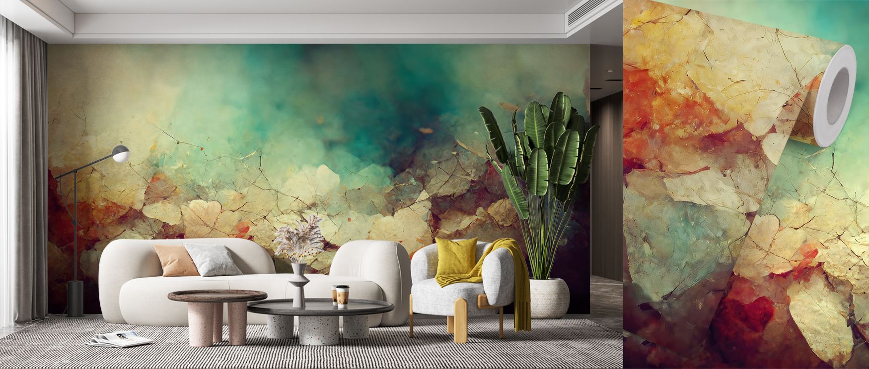 Broken Flowers Wallpaper conveys movement and delicacy, transforming interiors with unique bloom patterns. Bedrooms gain soothing vibrancy, offices gain professional creativity, and living rooms gain bold artistry, producing balanced beauty with floral de