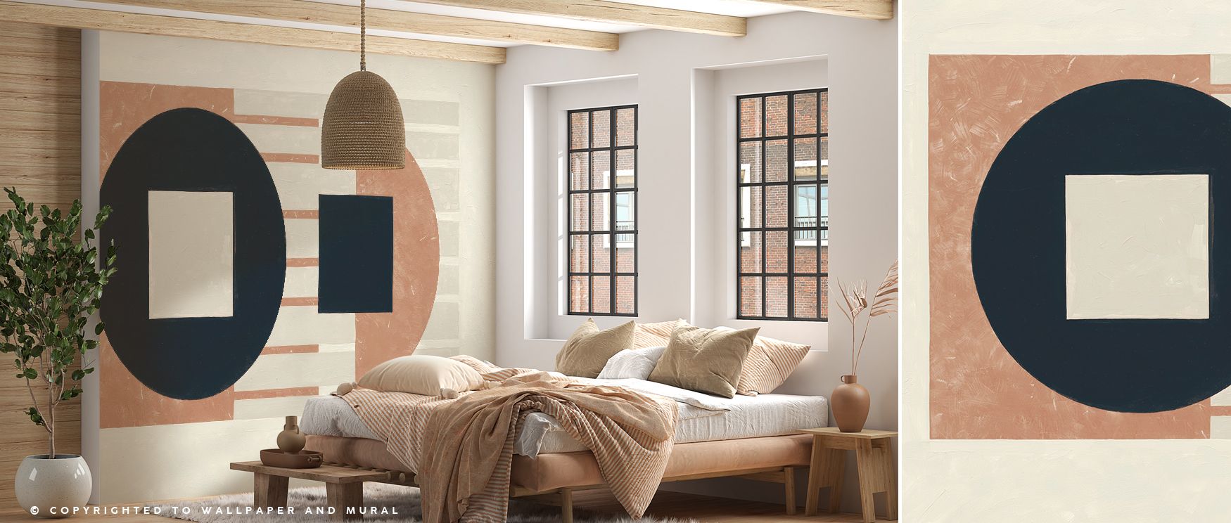 Brown Speaking Wallpaper delivers understated design with layered hues. Living rooms glow with timeless elegance, bedrooms welcome cozy comfort, and offices achieve professional refinement through earthy, harmonious style.