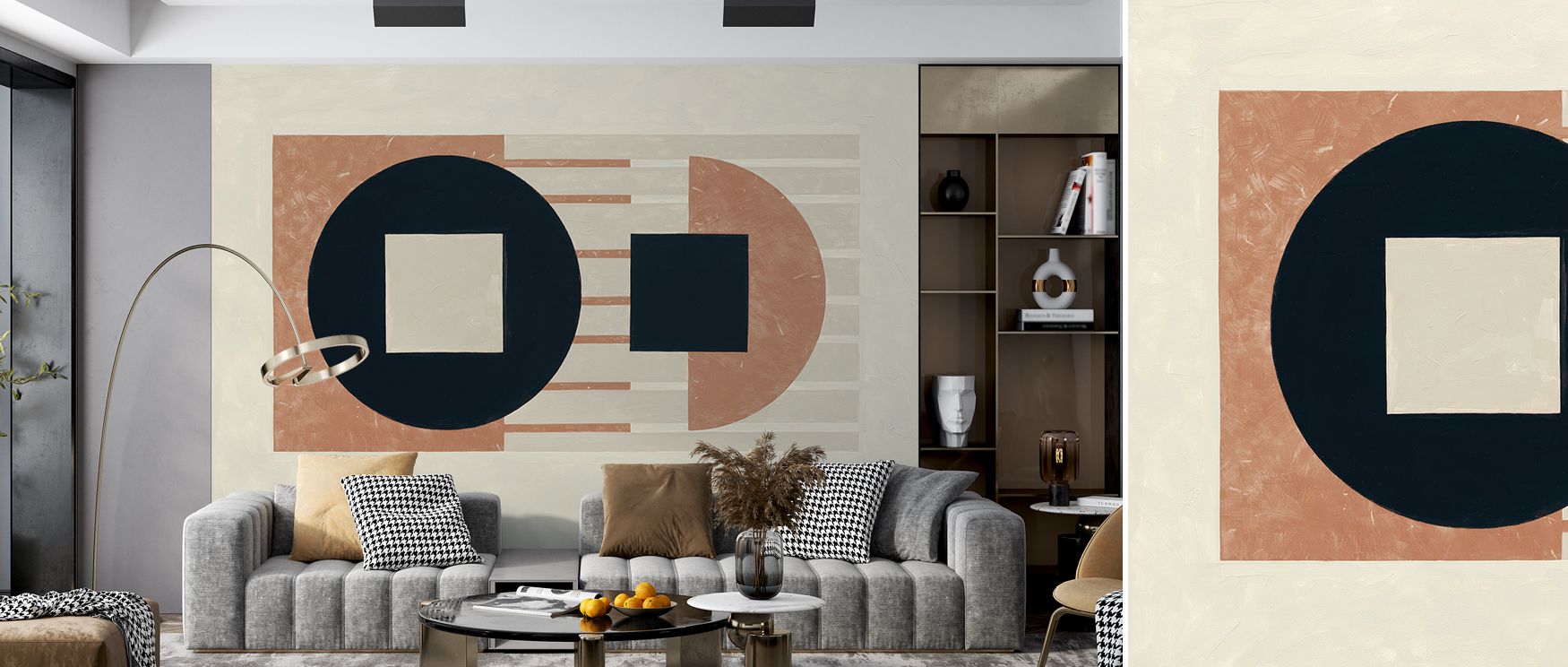 Brown Speaking Wallpaper carries simplicity with subtle artistry. Bedrooms gain relaxed comfort, offices gain natural sophistication, and living rooms gain understated vibrancy, making walls graceful with modern earthy beauty.