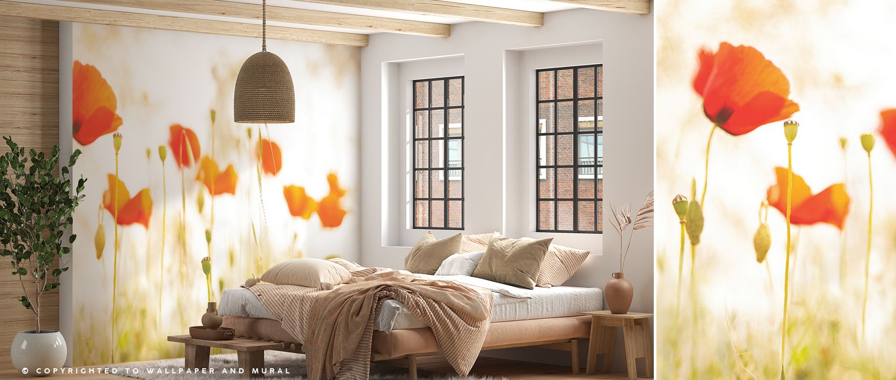 Natural inspiration radiates from Buds in Focus Wallpaper, where budding flowers symbolize growth. Bedrooms feel refreshed, offices more inviting, and living rooms vibrant with charm, reflecting both creativity and nature’s timeless spirit.