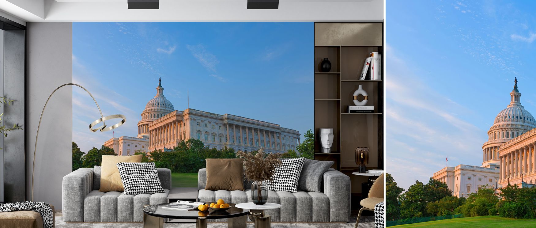 A symbol of heritage emerges in the Capitol Building Washington DC Wallpaper, offering elegant architectural presence that carries patriotic resonance while bringing atmosphere to offices or restful bedrooms. 