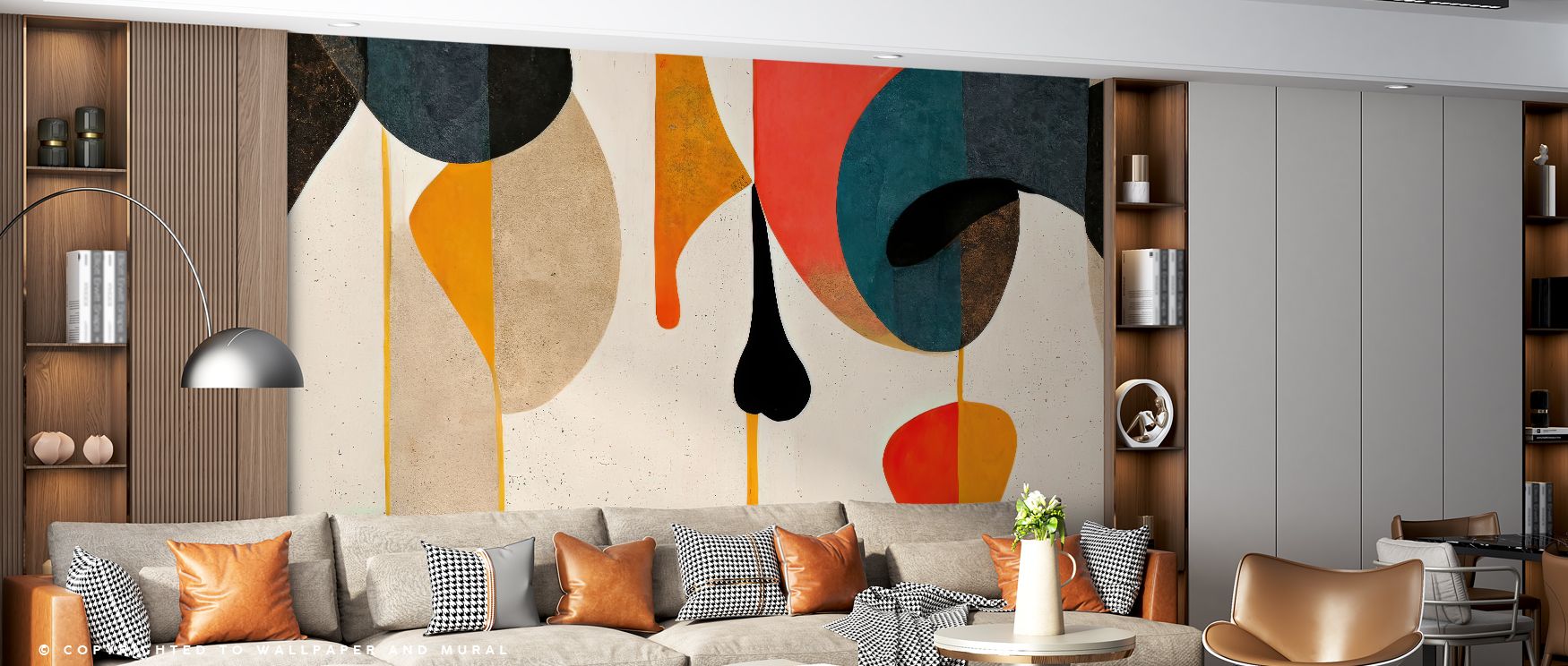 Across a terrain of graphite mists, the Cyborg Hills Wallpaper lifts form from shadow with refined gradients, letting textiles shine and art appear curated, the kind of backdrop that flatters chrome, matte black, and warm oak while maintaining a hospitabl