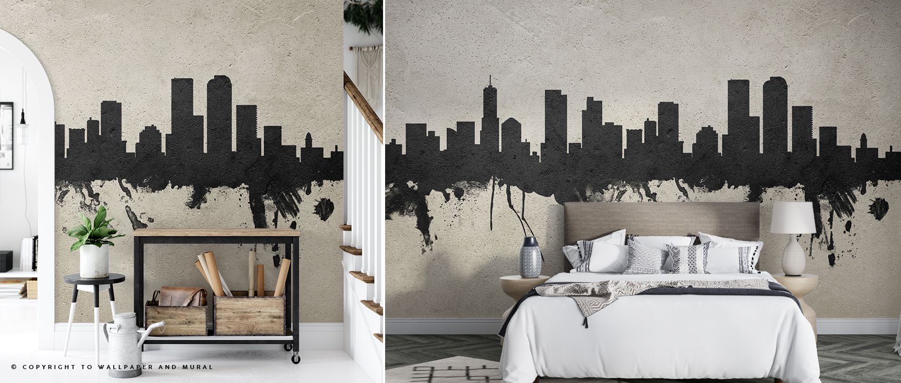 In Denver Skyline Concrete Wallpaper, architectural strength emerges in refined rhythm. Its artistry enriches homes with balance of calm elegance and urban pride, creating bedrooms, offices, or stylish living areas that glow with cultural resonance and at