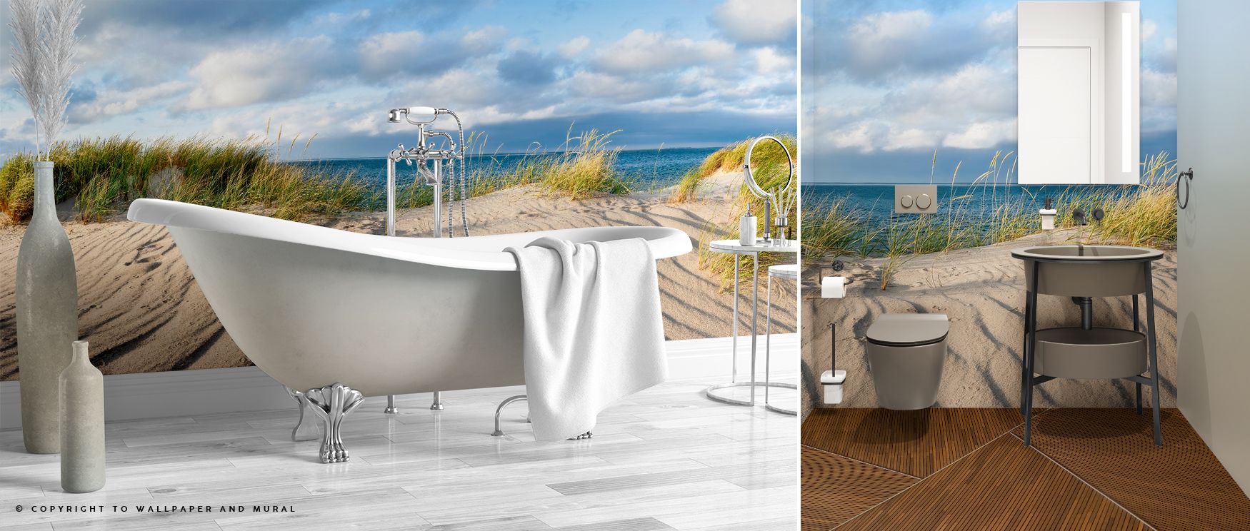 Dunes and Skies Wallpaper conveys calm energy and balance, surrounding interiors with serene rhythm. Homes glow with natural artistry, as bedrooms, offices, or family areas are enriched with atmosphere of charm, inspiration, and reflective depth that enri