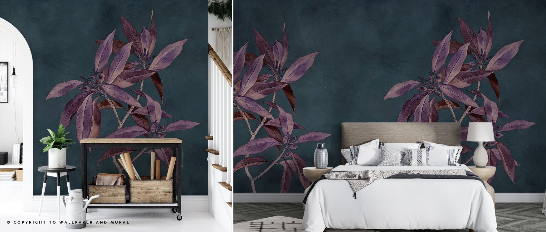 Eden Branches Wallpaper reflects artistry of natural imagery, surrounding interiors with serenity. Its compositions enrich bedrooms, offices, or stylish family areas with atmosphere of calm resonance, balance, and cultural pride, creating immersive retrea