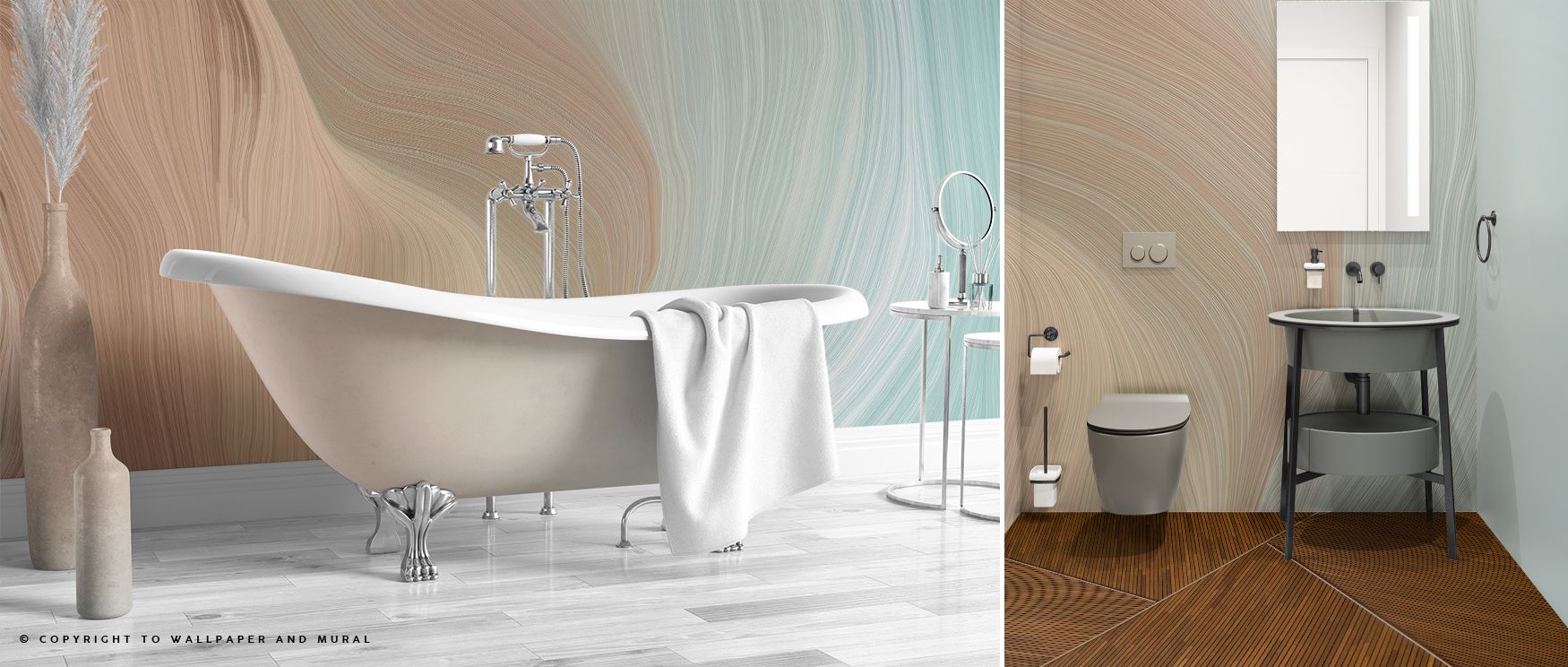 Dunes and Skies Wallpaper conveys calm energy and balance, surrounding interiors with serene rhythm. Homes glow with natural artistry, as bedrooms, offices, or family areas are enriched with atmosphere of charm, inspiration, and reflective depth that enri