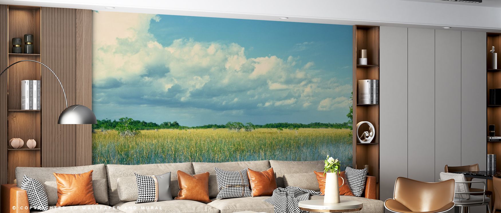 The Eden Branches Wallpaper surrounds homes with artistry of natural forms, presenting imagery in luminous tones. Interiors glow with serenity, balance, and reflective resonance, enriching bedrooms, offices, or family rooms with timeless inspiration and c
