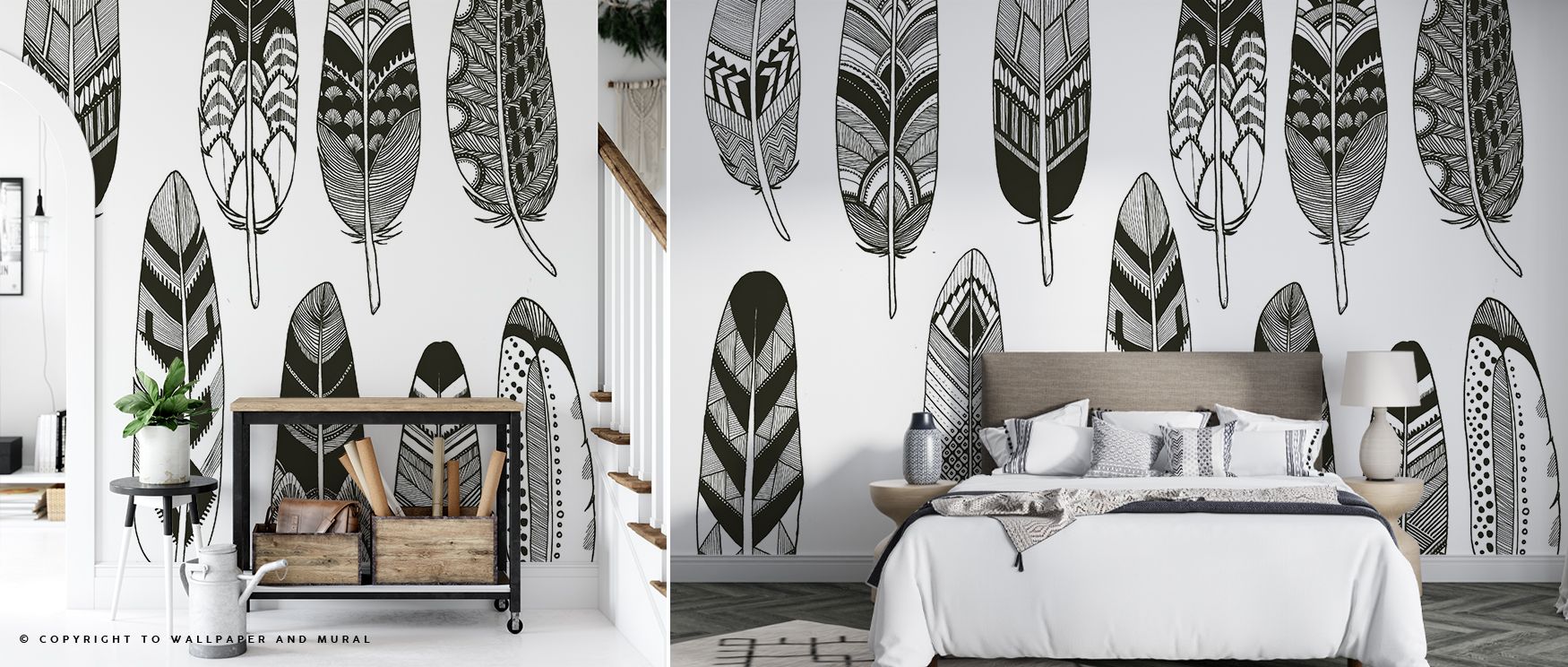 Featherweight Wallpaper reflects natural imagery, surrounding interiors with resonance of calmness. Bedrooms, offices, or stylish living rooms glow with atmosphere of balance, cultural pride, and reflective charm, creating retreats enriched with inspirati