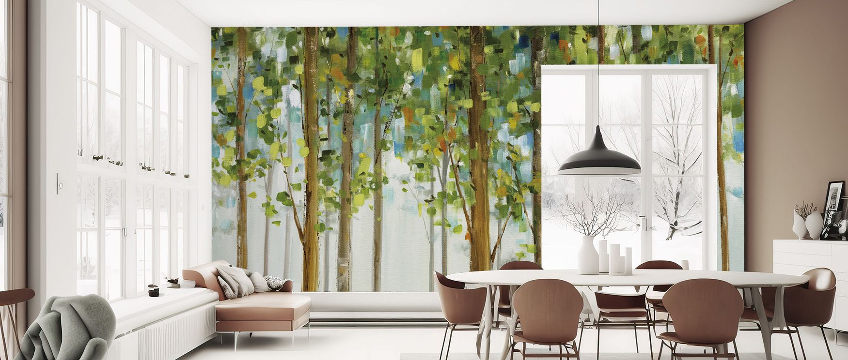 Artistic delicacy defines Forest Study I Wallpaper with details that highlight nature’s intricate design. From soft contours to shaded contrasts, the imagery reflects depth. Its surface feels timeless, capturing forest rhythm. The artwork evokes both peac