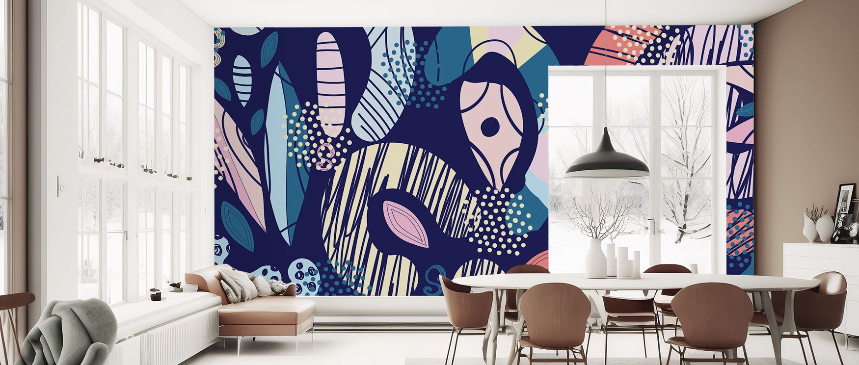 Fruit of Eden Wallpaper conveys optimism with rich tones layered into expressive imagery. Every fruit radiates personality, reflecting abundance. Textures highlight depth, while shading adds harmony. Its artistic rhythm brings walls alive with color. Inte