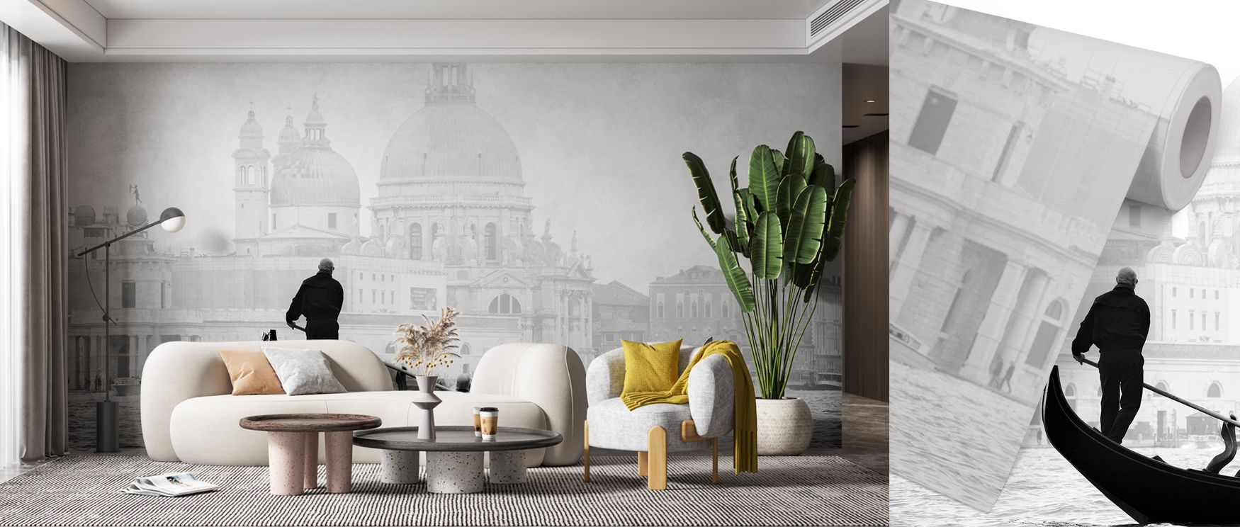 Heritage radiates in Gondola on Canal Grande Wallpaper, where imagery layers gondola and water in artistic balance. Each line conveys grace, while tones highlight serenity. Its design resonates with cultural depth, enriching walls with charm. The mood ins