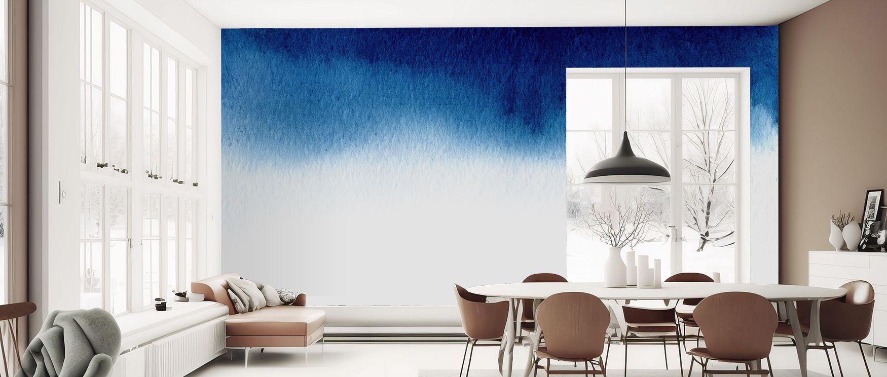 Gradient Sky Wallpaper radiates balance with transitions that reflect vibrancy and calmness. Each tone builds atmosphere, celebrating natural artistry. Its imagery uplifts interiors, filling walls with modern serenity. The design conveys harmony with subt