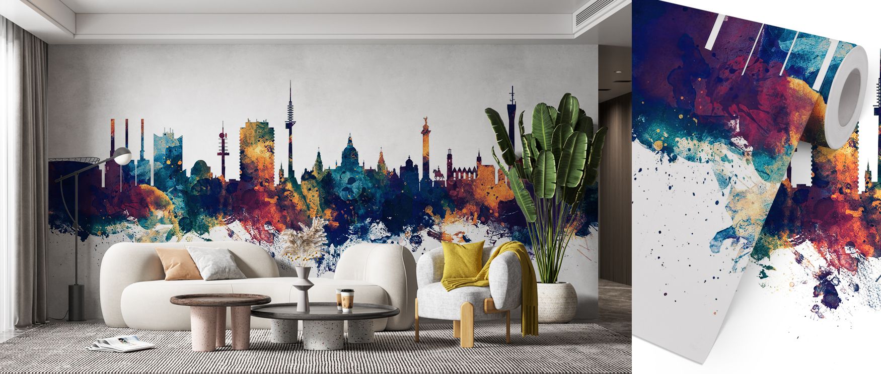 Hannover Germany Skyline Blue & Bronze Wallpaper reflects cultural pride with expressive color palette. Blue tones highlight depth, bronze conveys brilliance. Each detail enhances atmosphere. The design resonates with balance. Interiors gain vibrancy and 