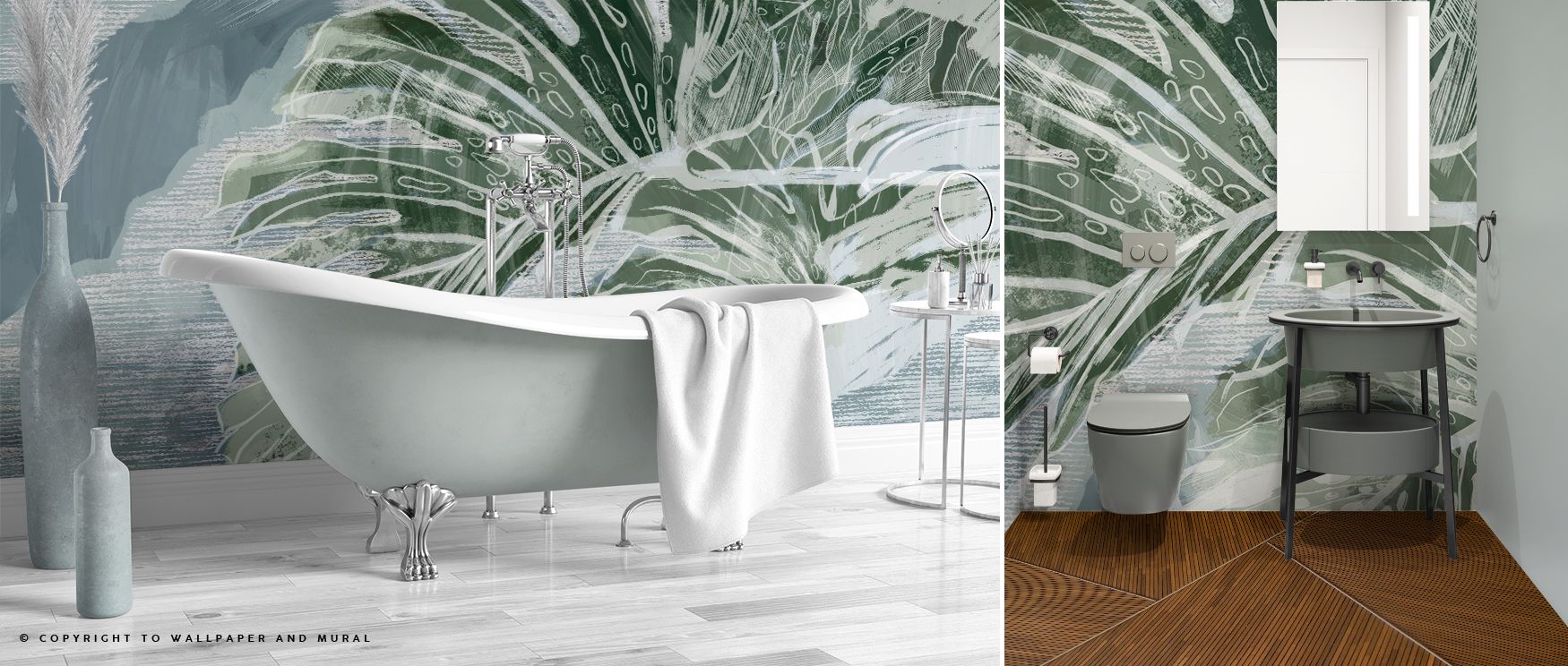 High Grunge Leaves Wallpaper portrays strength through edgy florals layered with textured charm. Each motif conveys individuality and artistry. Its palette highlights depth. The imagery resonates with rebellion and sophistication. Interiors benefit from i