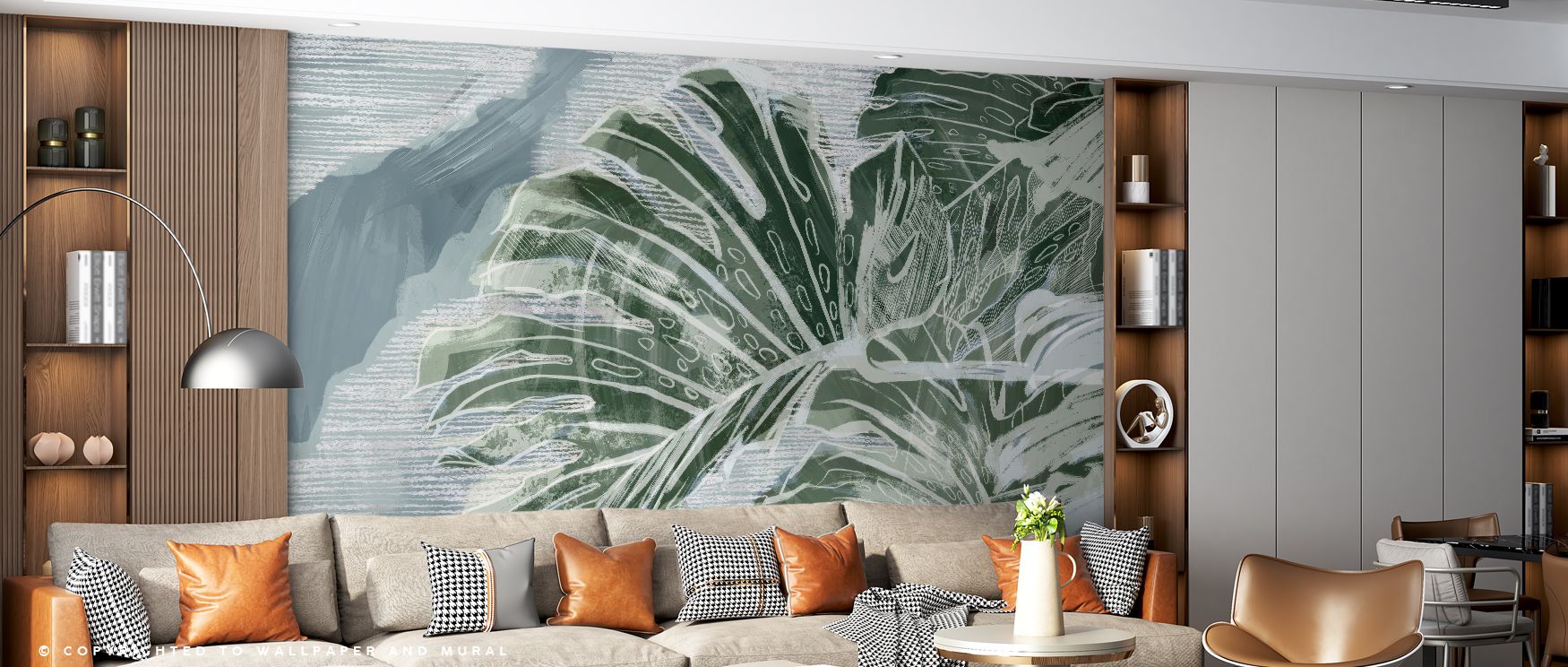 Bold artistry defines High Grunge Leaves Wallpaper, where leaves intertwine with textured rhythm. Each surface conveys rebellion and inspiration. The palette enriches imagery with balance. Its design resonates with modern edge. Interiors thrive under its 