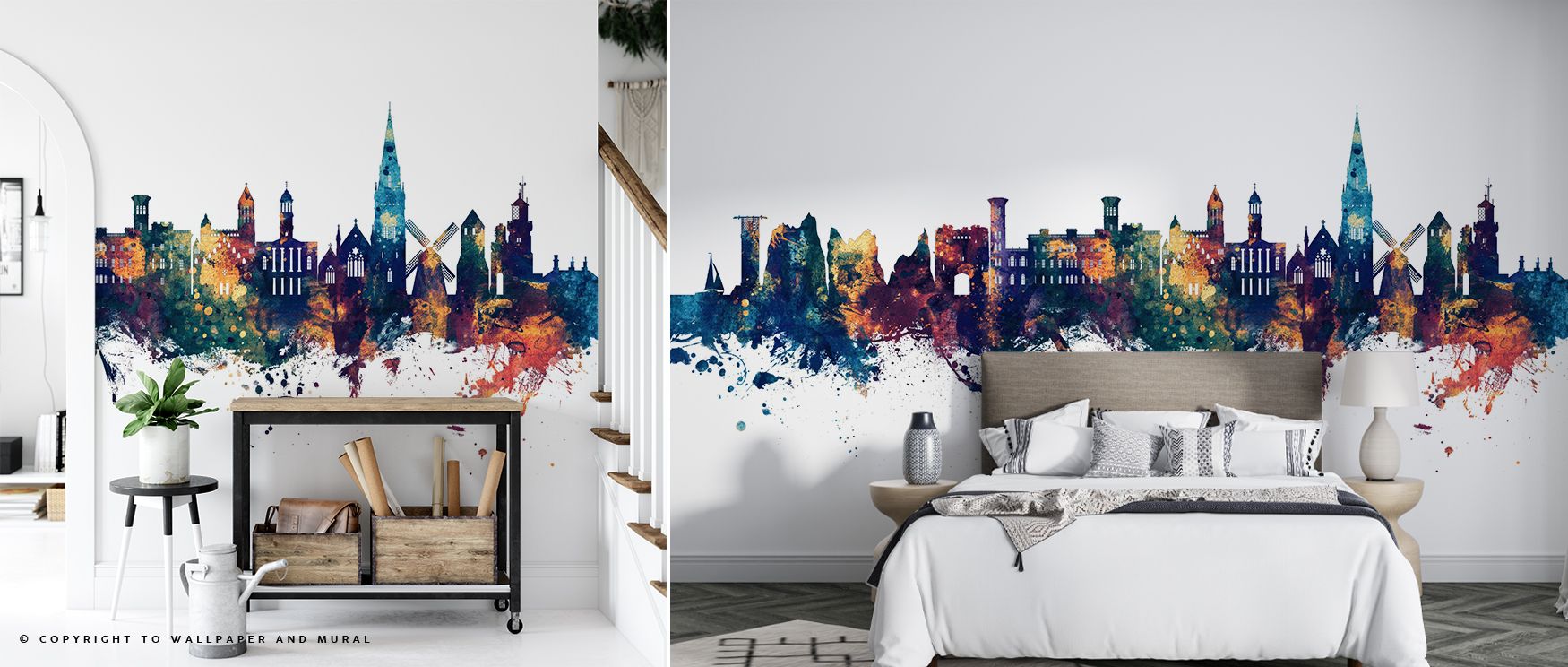 With refined brilliance, the Isle of Wight England Skyline Blue & Bronze Wallpaper celebrates the island through creative vision. Blue depths anchor the imagery, while metallic tones deliver illumination. Its versatility is underscored with a mention of b