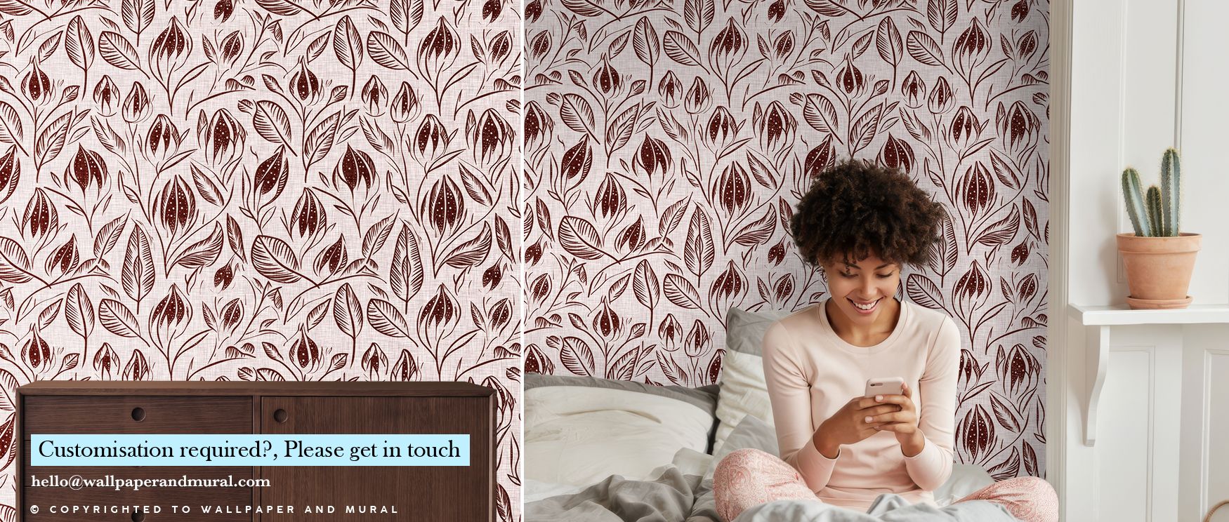 Celebrating strength and beauty, Lille, Brick Red Premium Wallpaper combines a saturated palette with balanced patterns that echo structural artistry. Its deep reds deliver impact without overwhelming the space, providing walls with subtle strength. Each 