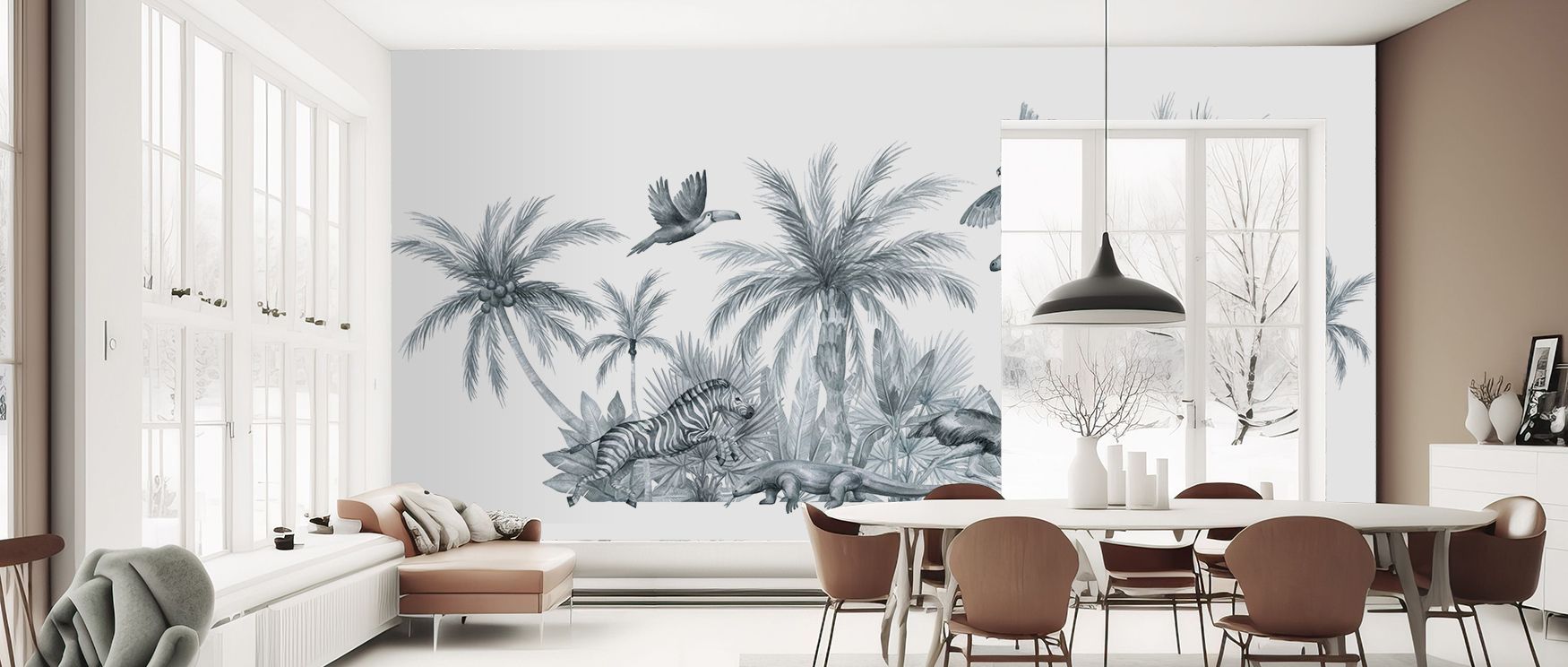 Echoing wilderness, Masai Mara Wallpaper carries the rhythm of African landscapes into interiors. Its tones suggest vitality and richness, filling surfaces with atmosphere. The palette feels authentic, offering calm and strength. A refined option to bring