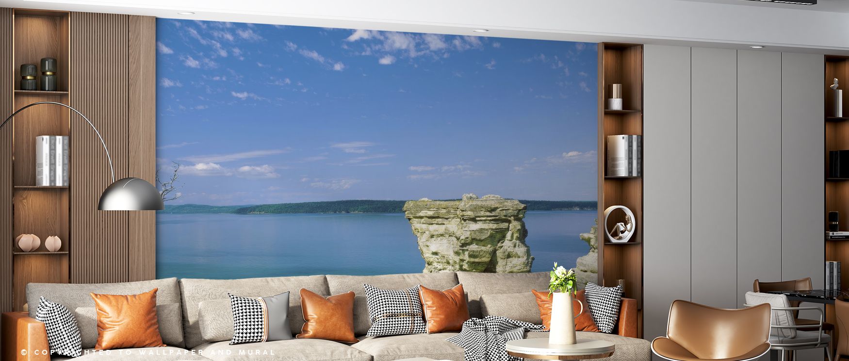 The rugged essence of Miners Castle Wallpaper appears in cliff details and tonal shadows, delivering striking imagery that enhances interiors while invoking calm strength, ensuring rooms radiate adventure, natural charm, and artistic sophistication with p