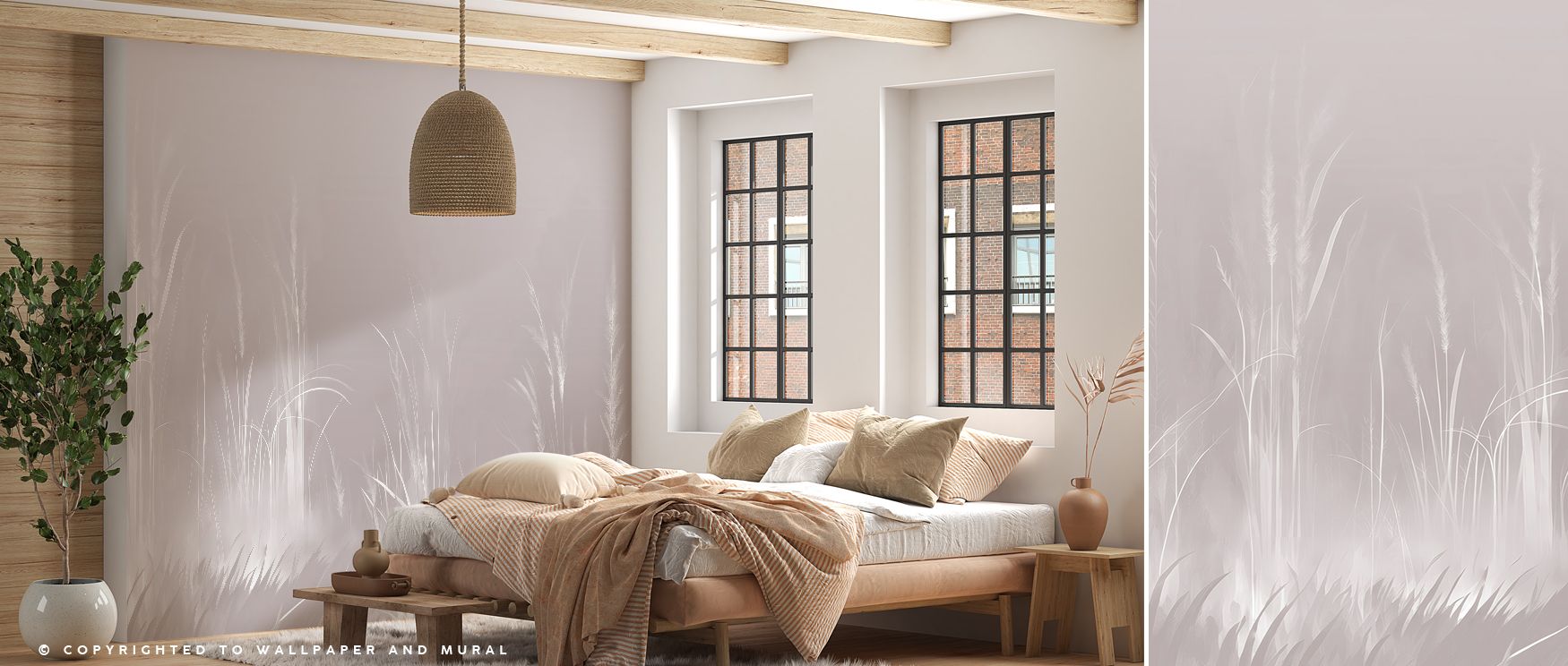 Gentle artistry emerges in Natures Mood Smoke Wallpaper, blending soft gradients into surfaces that radiate decorative tranquility, creative balance, and calm strength. 