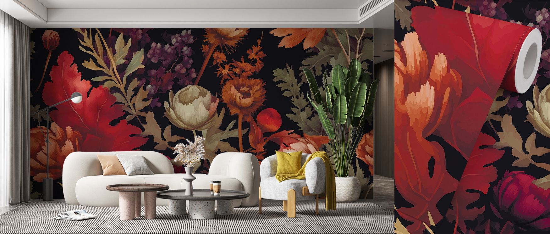 Imaginative artistry appears in Natures Candy Wallpaper, presenting vivid forms that enrich surfaces with rhythm, color, and cheerful decorative balance for living or office spaces. 