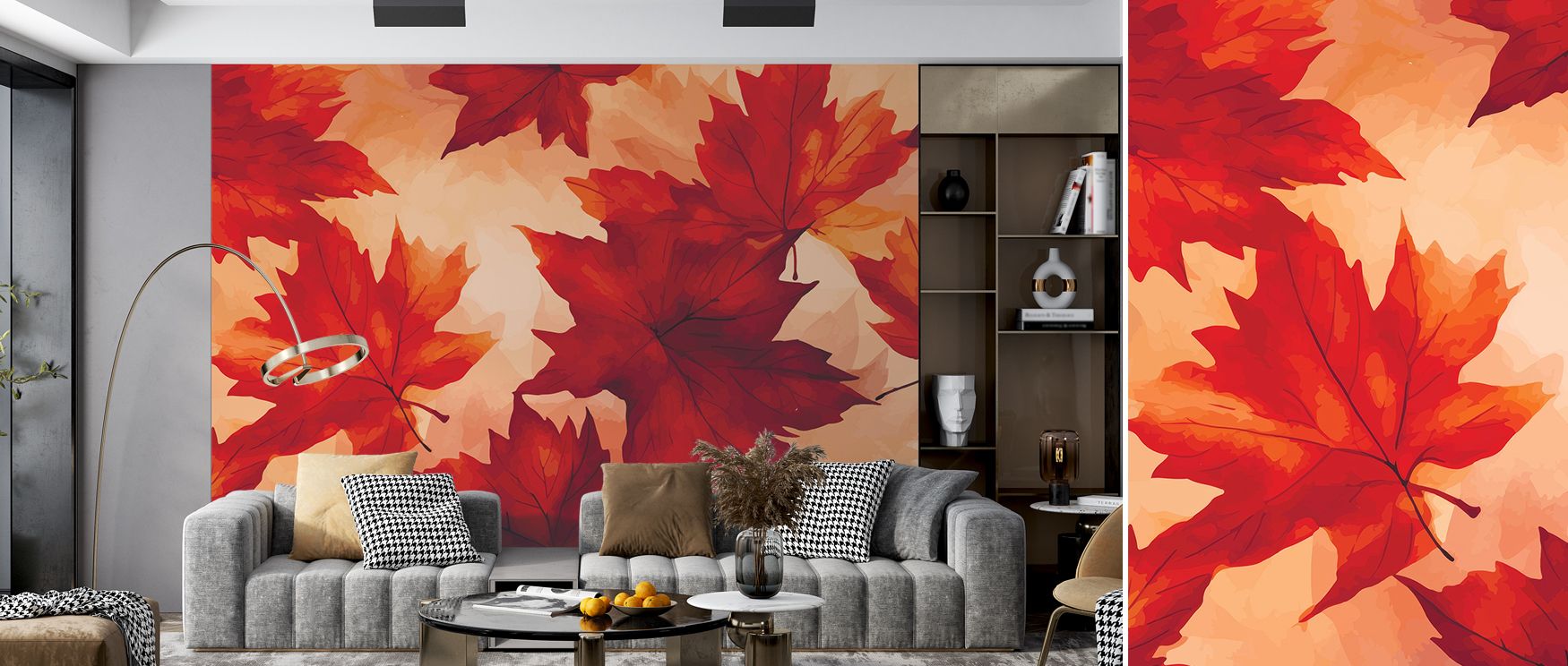 Oaks by Fall Wallpaper presents imagery of seasonal artistry, producing walls enriched with rhythm, natural balance, and golden elegance. 