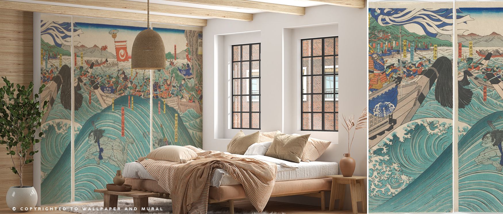 Ocean Brawl Wallpaper captures wave strength in layered tones, adding artistry to interiors. Living rooms benefit from dramatic atmosphere, bedrooms from cozy charm, and offices from stylish focus, offering refreshing versatility.