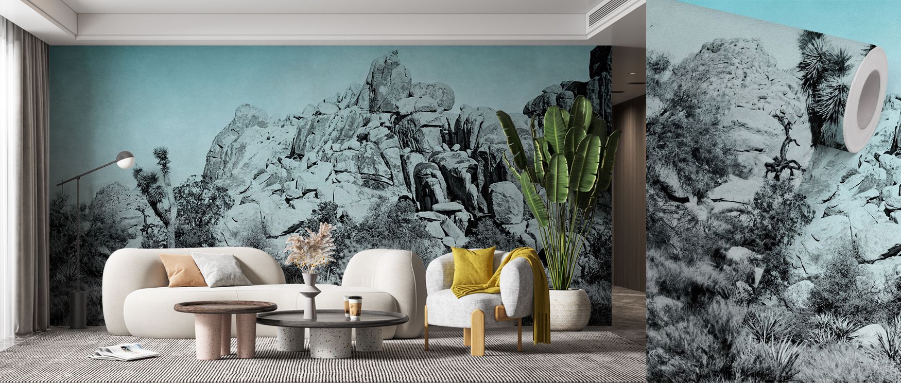 Ombre Adventure III Wallpaper embodies elegance through layered colors. Living rooms radiate boldness, bedrooms soft tranquility, and offices polished creativity, producing walls that feel dynamic and inviting.
