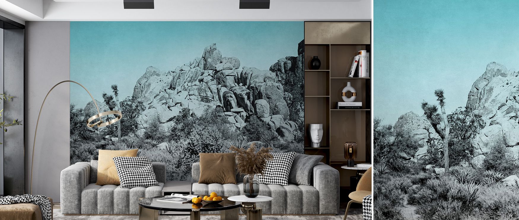 Ombre Adventure III Wallpaper conveys creative charm through gradient artistry. Living rooms achieve expressive style, bedrooms soothing glow, and offices stylish refinement, balancing energy with elegance.