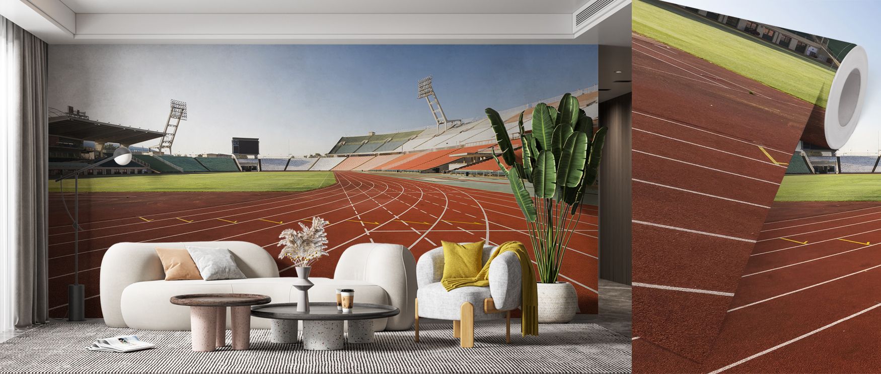 Athletic drive is captured in On Your Marks Wallpaper, presenting an artistic view of speed and motion. Its bold composition brings life to interiors, making walls a focal point of energy. Perfect for bedrooms or recreational spaces, it offers vitality wr