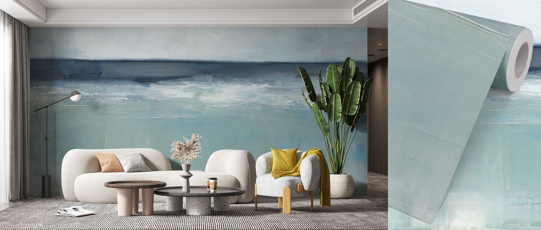 Over and Under Wallpaper showcases detailed artistry where every line adds to the visual depth of interiors. Its balanced flow of shapes inspires harmony and creativity, transforming walls into stylish focal points in bedrooms or modern living spaces. 