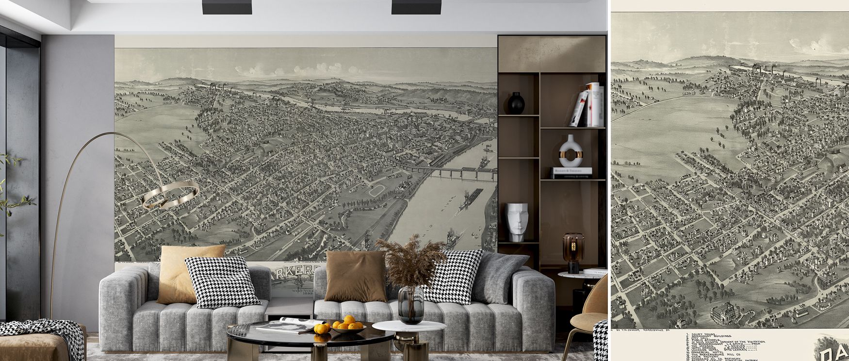 With Parkersburg 1899 Wallpaper, every detail tells a story, weaving heritage into walls with elegance. Interiors glow with history and sophistication, creating inspiring spaces in bedrooms, offices, or family living rooms. 