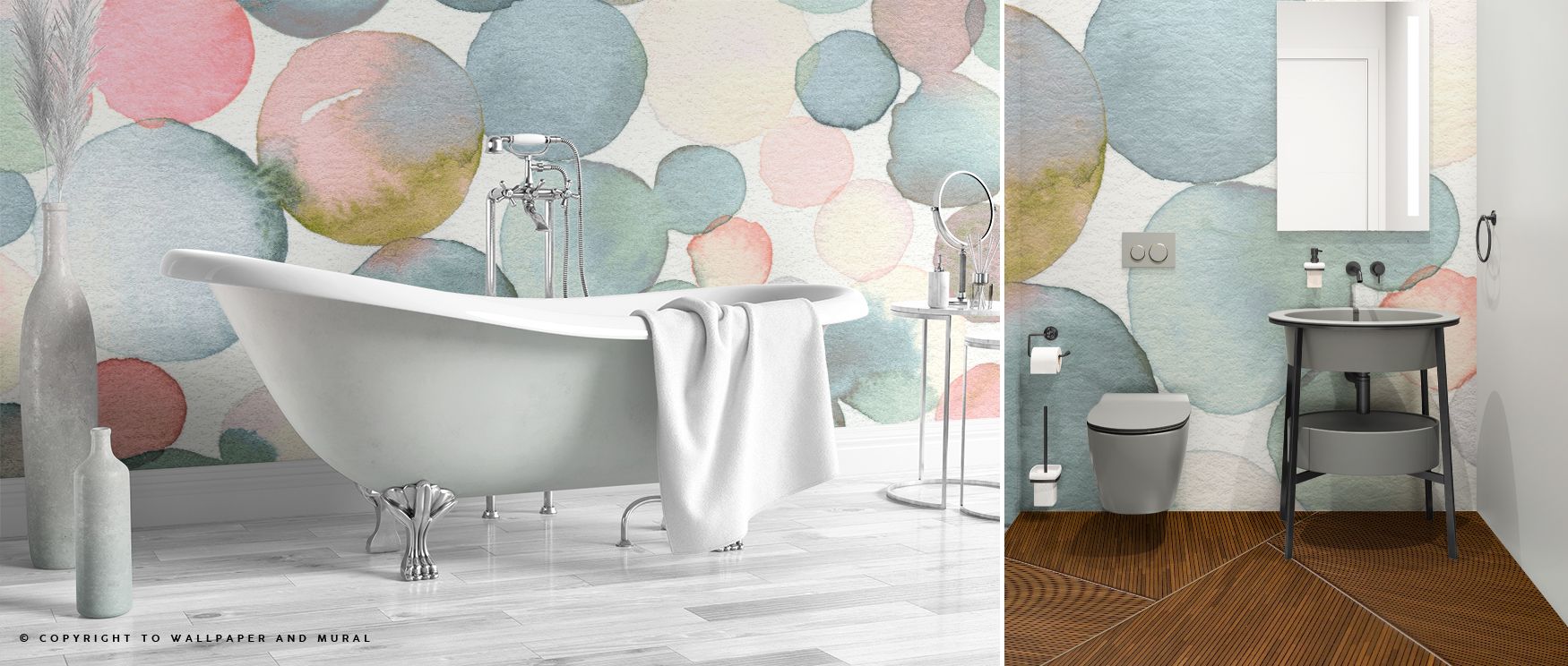 Pastel Drops Wallpaper thrives on scattered vibrance, its whimsical detail infusing interiors with joy. Every droplet enhances playful character, enriching nurseries or bedrooms with bright, lively artistry. 