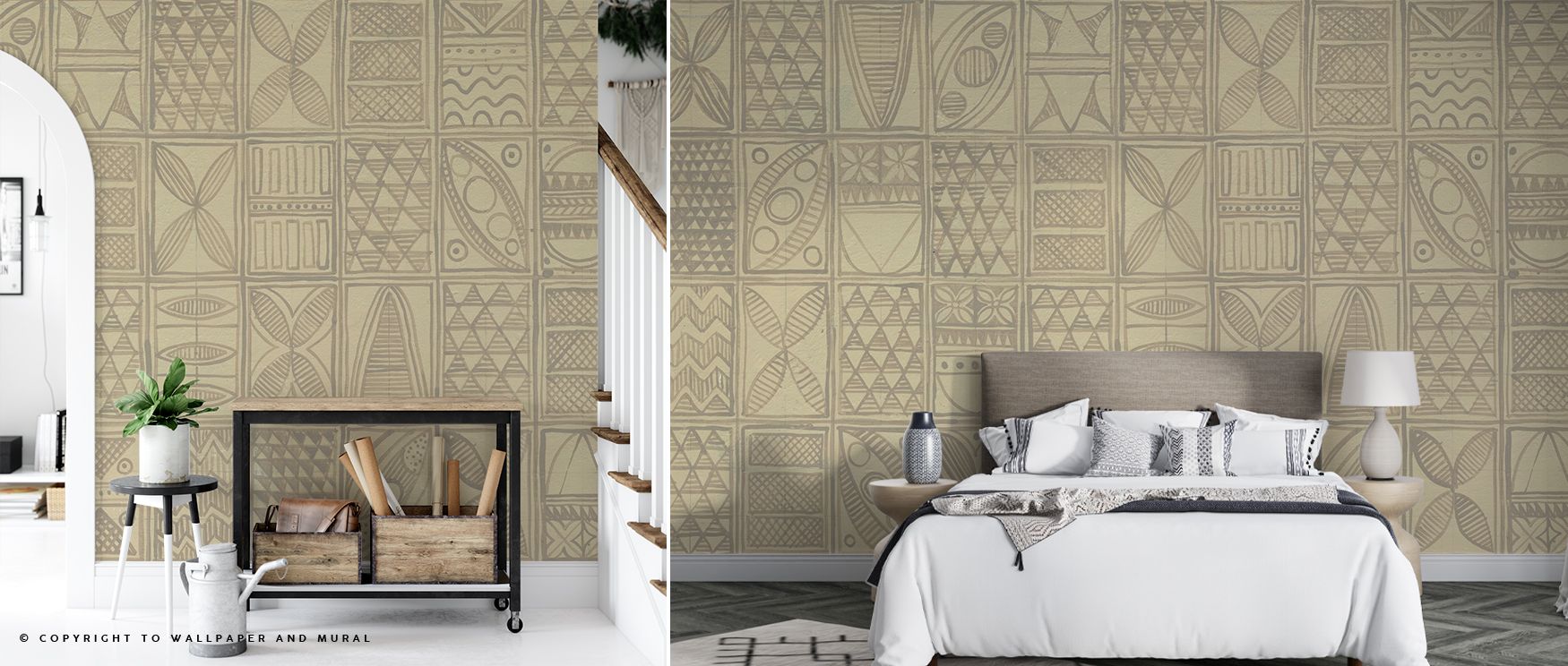 Patterns of the Amazon Wallpaper celebrates exotic detail, where dense design flows across walls with creativity. Interiors thrive on tropical tone, adding adventurous charm to bedrooms or living spaces. 