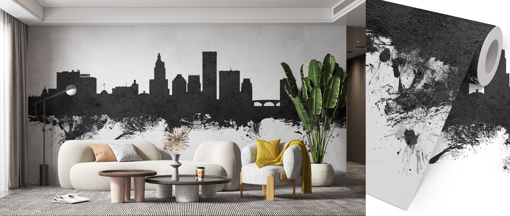 The timeless appeal of Providence Rhode Island Skyline Wallpaper lies in its balanced contrast. Each building emerges clearly, forming cohesive whole. This wallpaper transforms interiors with urban elegance, making living rooms or studies refined retreats