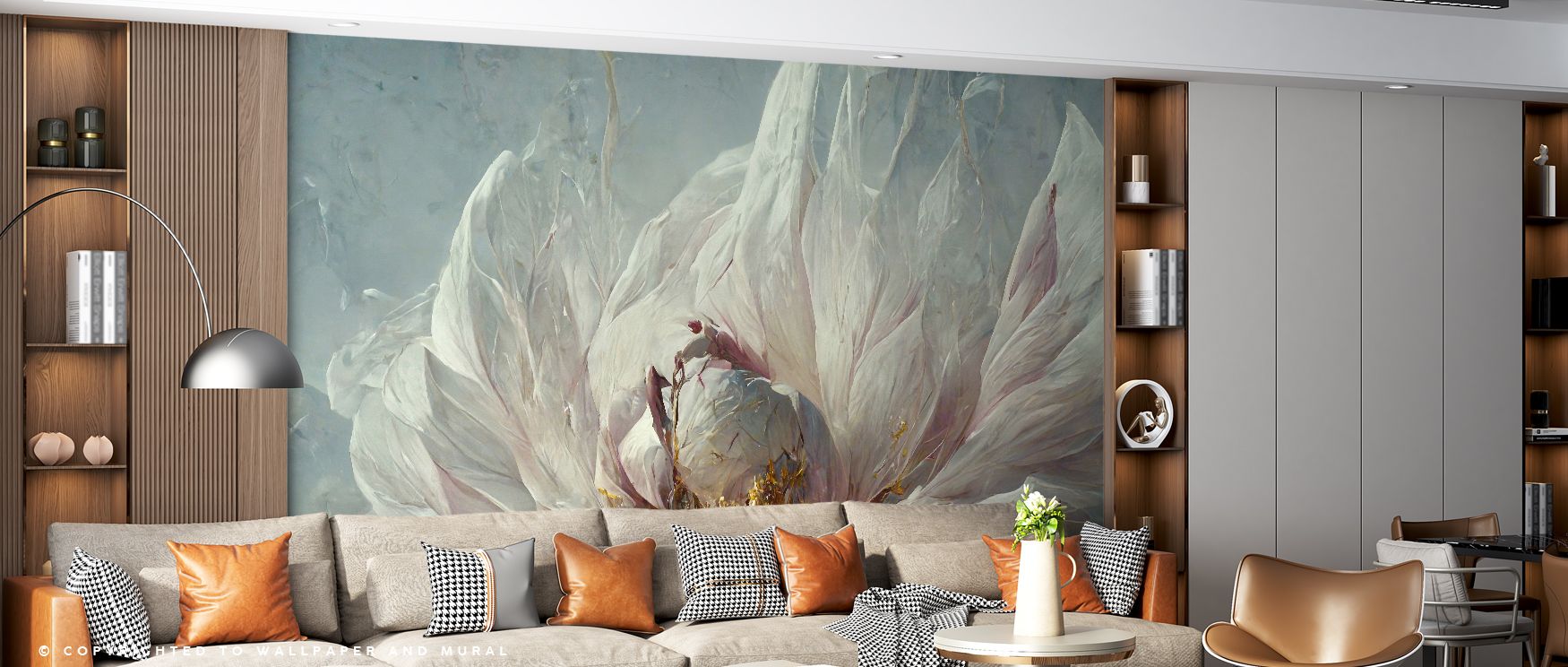 Soft blossoms highlight Scented Rose Wallpaper, adding timeless floral character. The palette feels uplifting, turning interiors into serene escapes. Walls gain natural warmth, perfect for bathrooms or bedrooms.