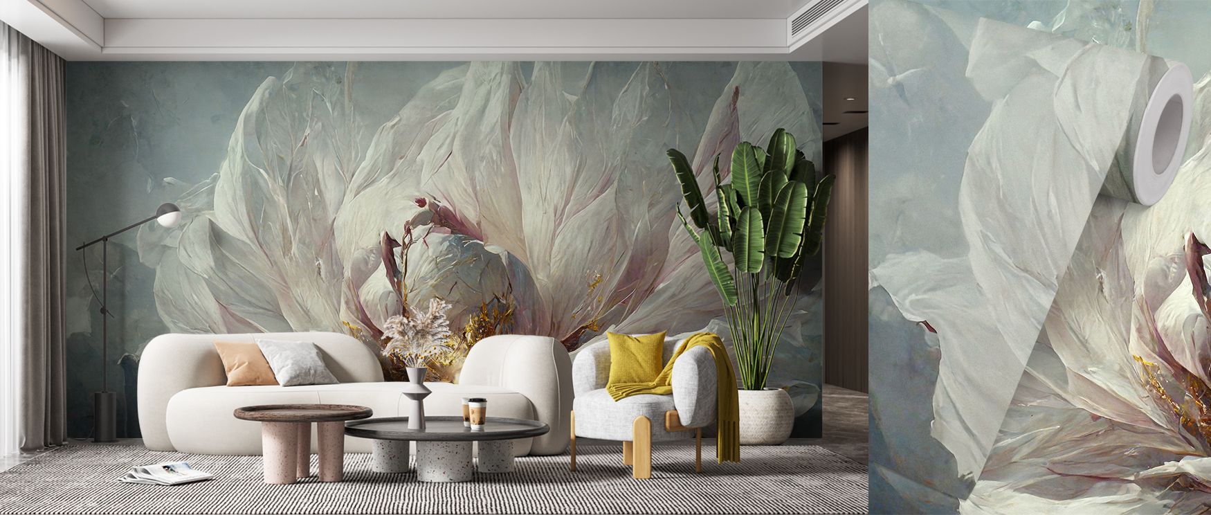 Natural elegance shines in Scented Rose Wallpaper, where roses enrich walls with delicacy. The palette balances softness with charm, turning interiors into serene floral sanctuaries. Bathrooms or bedrooms benefit from its calm presence.