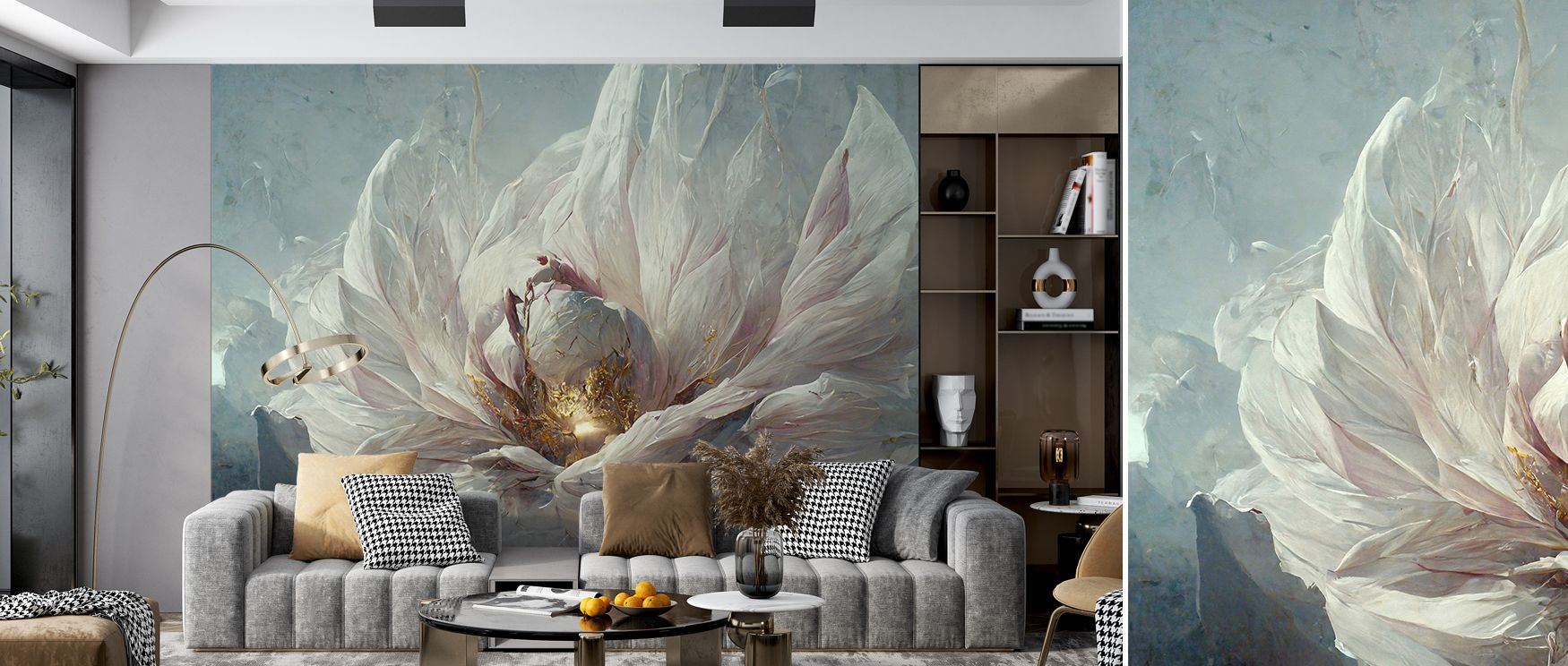 Fresh vibrancy flows through Scented Rose Wallpaper, where petals inspire calmness. The palette uplifts interiors with subtle warmth. Bathrooms or bedrooms transform into refreshing retreats with floral grace.