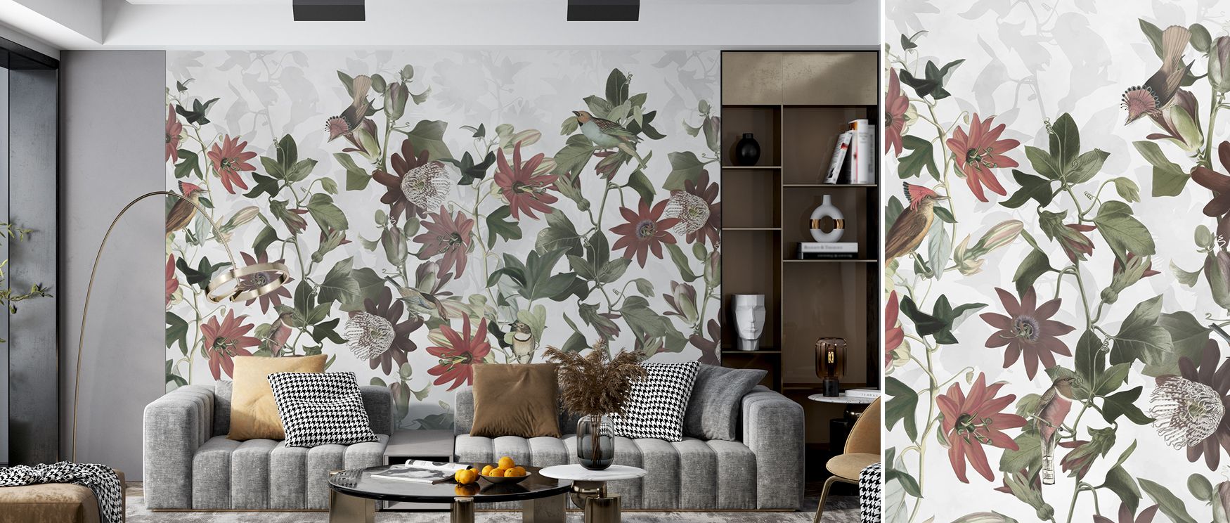 Joyful artistry fills Seven Birds Wallpaper, where birds enrich walls with delight. The imagery conveys innocence, uplifting interiors. Nurseries or bedrooms glow with charm.
