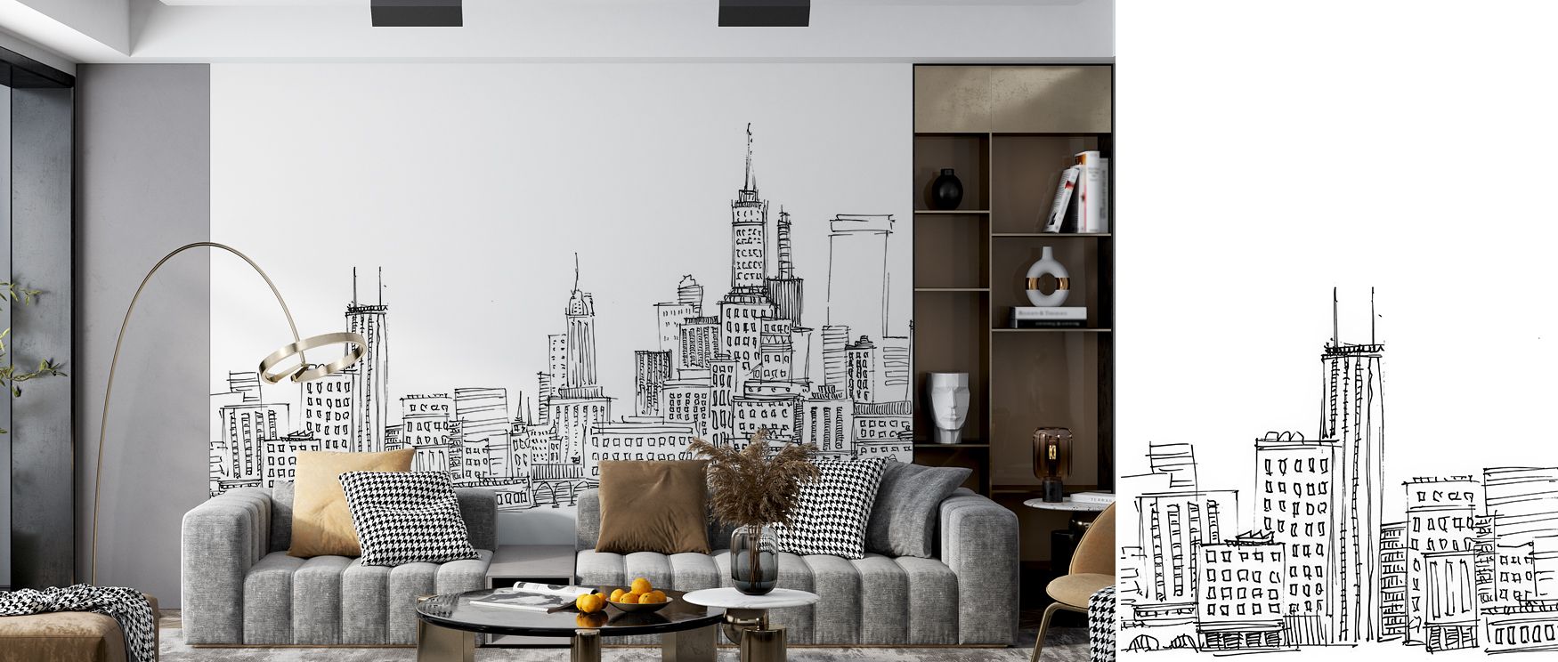 Historic and modern elements blend in Skyline Chicago Wallpaper, where structures radiate charm. The design conveys balance, making interiors refined. Bedrooms or offices glow with sophistication.