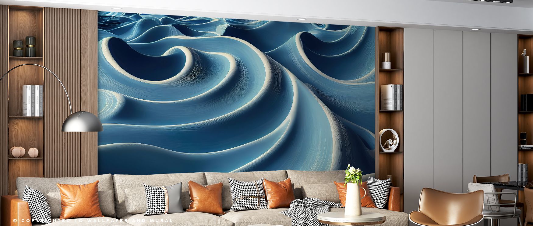 Contemporary elegance appears in Soft Lines Wallpaper, where clean lines flow with refinement. The palette radiates modern calmness, uplifting interiors. Walls become sleek backdrops, perfect for living rooms or studies. Bedrooms glow with minimalist char